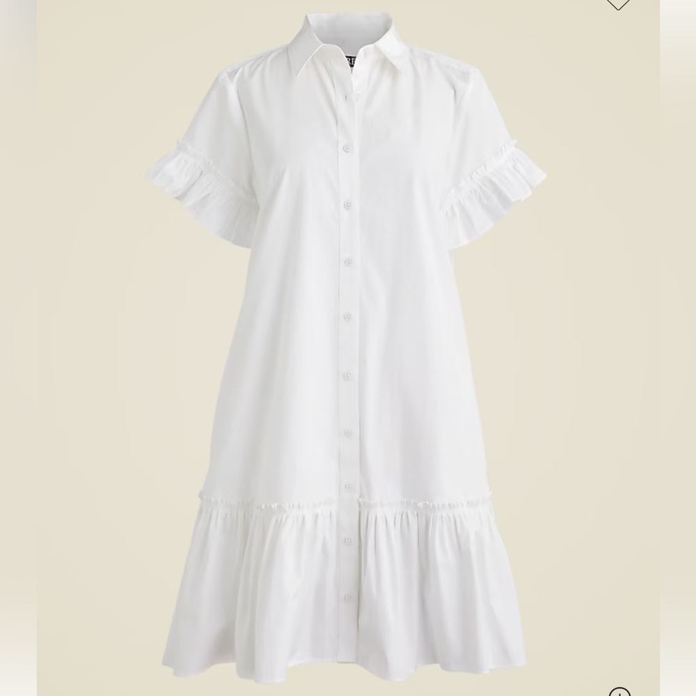 J.Crew Amelia Shirt-Dress Size S
New- tags removed.